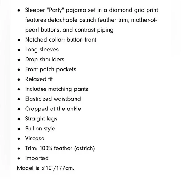 NWT Sleeper Party Pajama Set - Picture 5 of 14